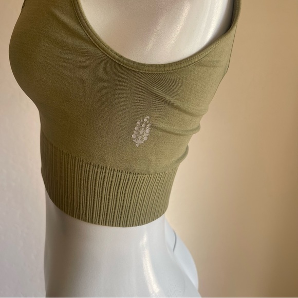 NWOT Free People square neck crop top - Picture 6 of 6